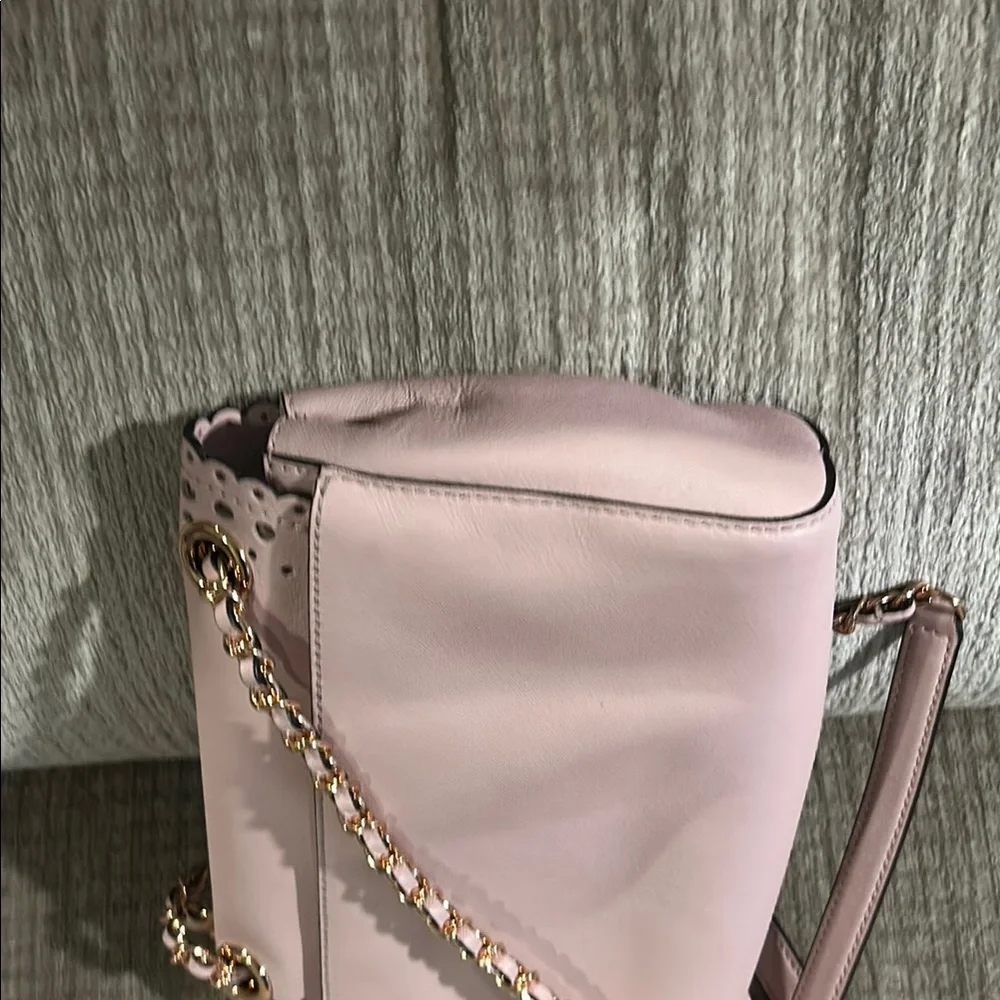 Michael Kors violet Vivian braided chain, Crossbody bag 13 inch or 24 inch drop - Picture 7 of 11